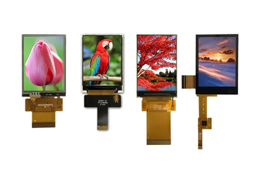 What are the components of an LCD screen? (2)